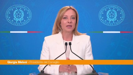 Meloni "Riformiamo la giustizia per mettere fine alle storture"