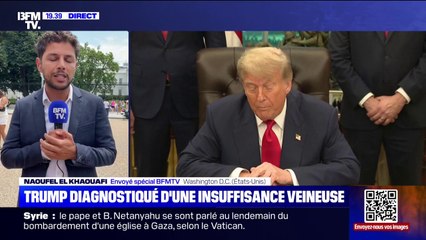 Santé de Donald Trump: la Maison Blanche assure que le président est en excellente santé
