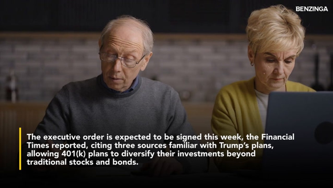 Trump Plans Executive Order To Add Crypto To 401(k) Menus—$8.7 Trillion Retirement Market Poised For Bitcoin, Ethereum And Takeover Funds