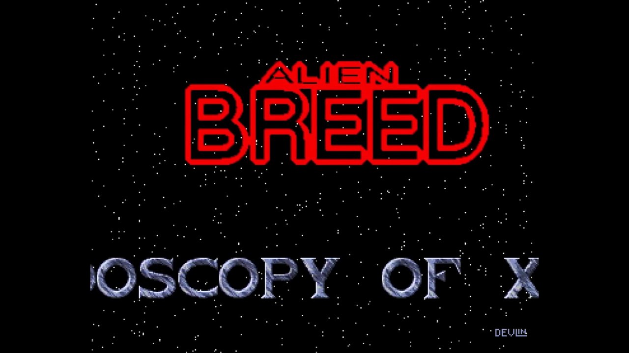 Amiga Cracktro Alien Breed by Synergy (1991)