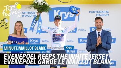 Krys White Jersey Minute - Stage 13 - Tour de France 2025