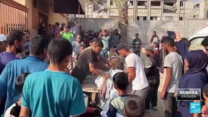 Palestinos protestaron en Ciudad de Gaza por falta de alimentos en el enclave