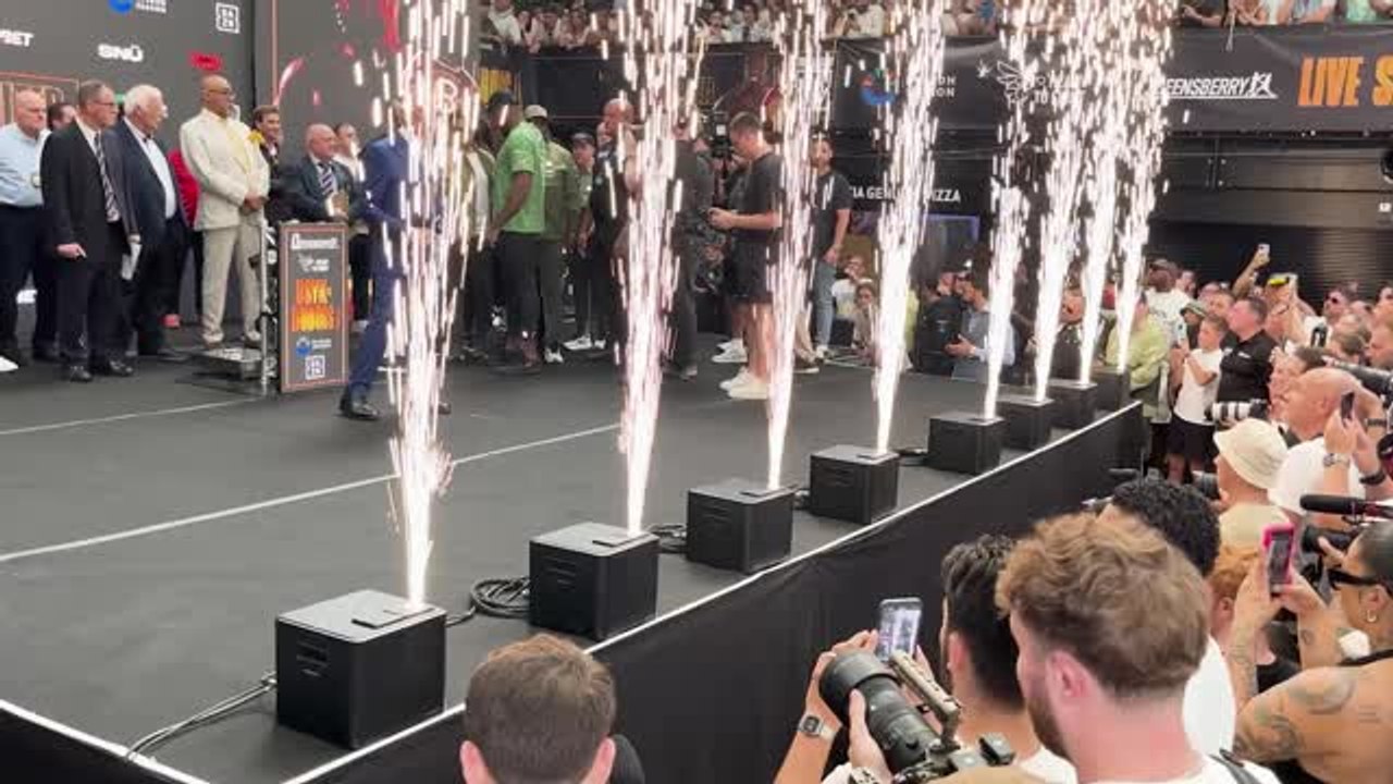 Poids lourds - Le pesée pour Usyk et Dubois