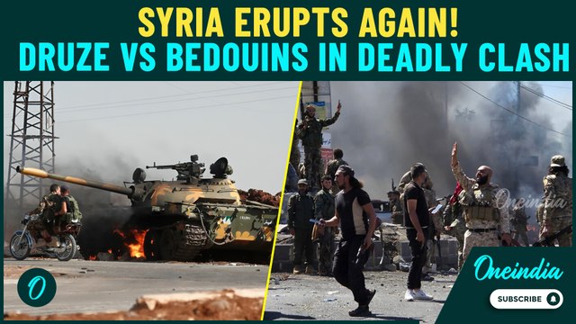SYRIAN CIVIL WAR | Heavy Fighting FLARES-UP between the Druze & Bedouins in Conflict-zone Sweida