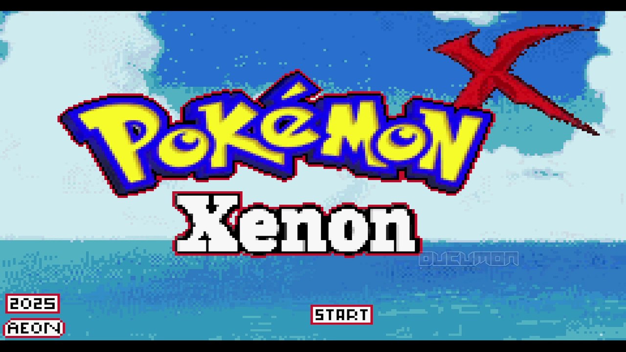 Pokemon Xenon - A brand-new GBA ROM Hack featuring fresh adventures, unique stories, exp crafted
