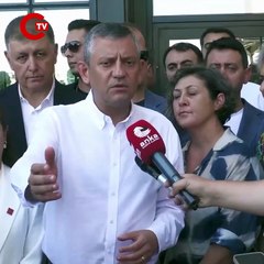 Özgür Özel, Mehmet Murat Çalık  ziyaretinin ardından açıklama yaptı