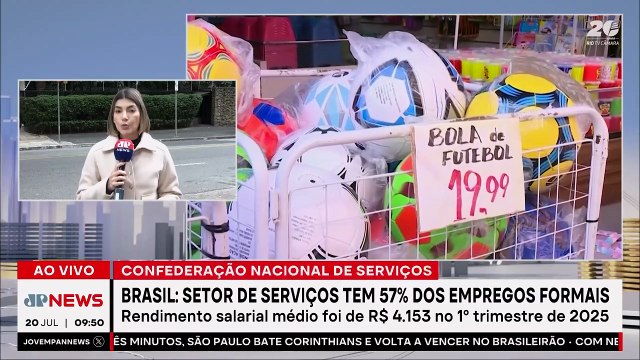 Setor de serviços tem 57% dos empregos formais no Brasil