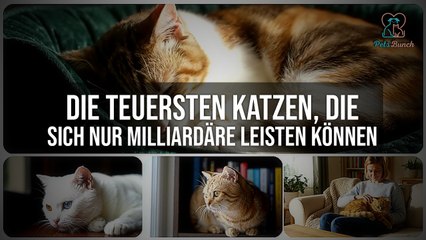 Die TEUERSTEN Katzen der Welt! (Nur für Milliardäre?!)