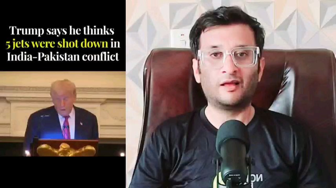 Five jets were shot down’ 🇺🇸 Trump says he stopped India‑Pakistan war!