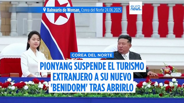 Corea del Norte suspende el turismo extranjero a su nuevo 'Benidorm' semanas después de la apertura