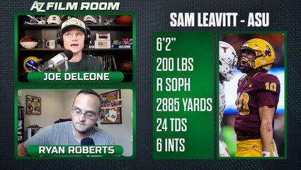 2026 NFL Draft Arizona State QB Sam Leavitt