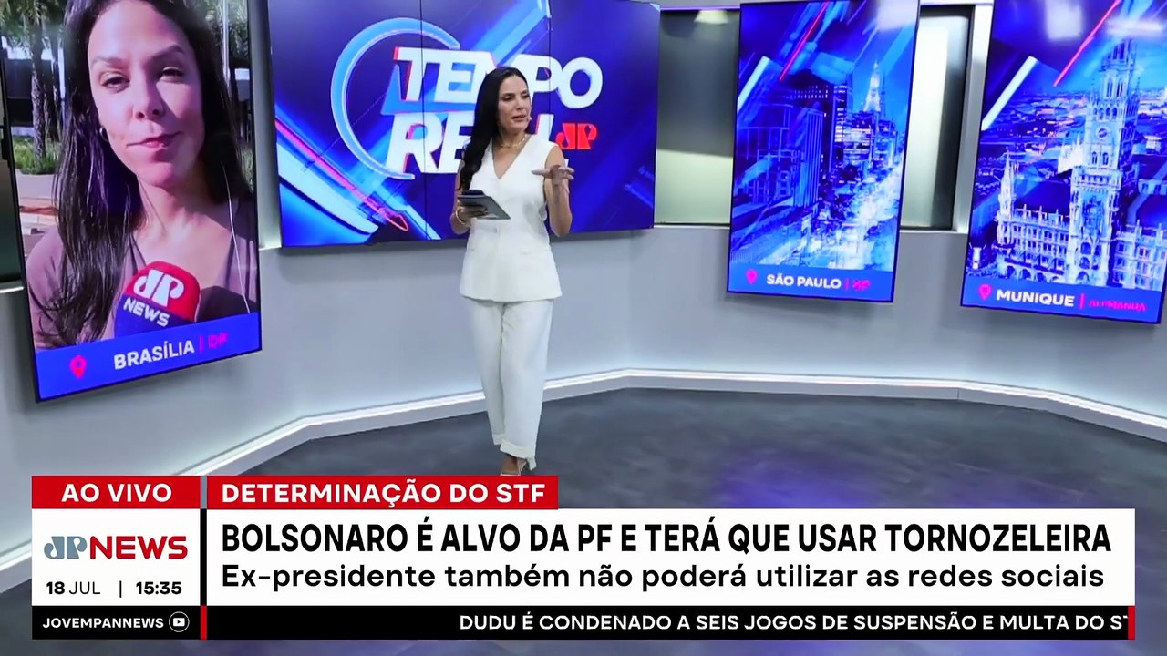 Bolsonaro é alvo da PF por determinação do STF | TEMPO REAL