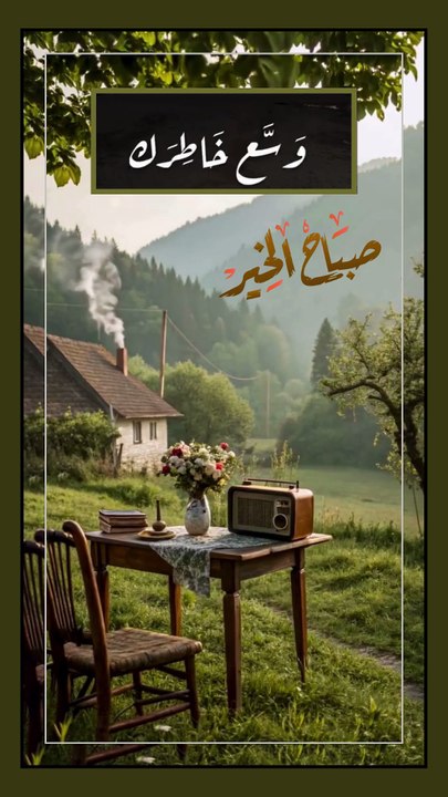الحمدلله دائماً وابداً - صباح الخير