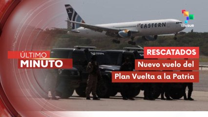 Llegan a Venezuela migrantes secuestrados de EE.UU.