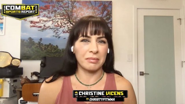 Christine Vicens Discusses Victory and Future Strategy in MMA