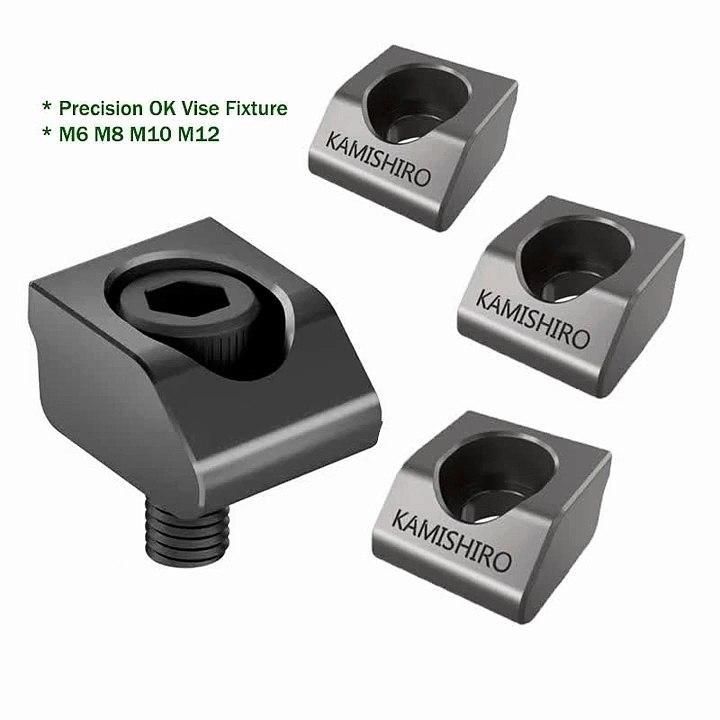 M6-12 Integrated Clamp OK Vise Fixture CNC Machining Center Tooling Multi Station Batch Fixed Small Clamping Block KS-Seagull