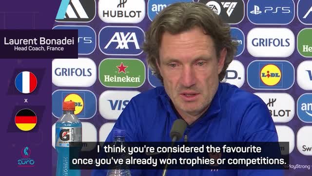 Bonadei insists France are not favourites against Germany