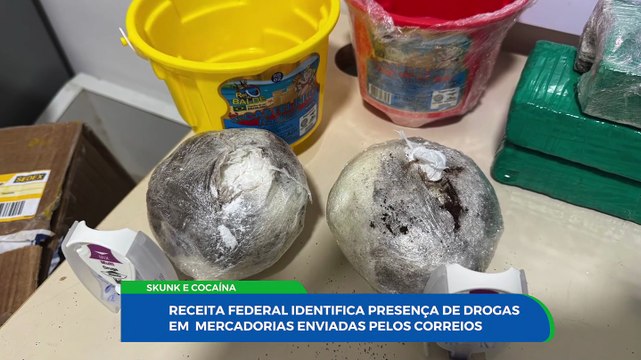 descoberta de drogas avaliadas em 500 mil reais em encomendas dos correios em Recife: operação da receita federal revela rota do tráfico