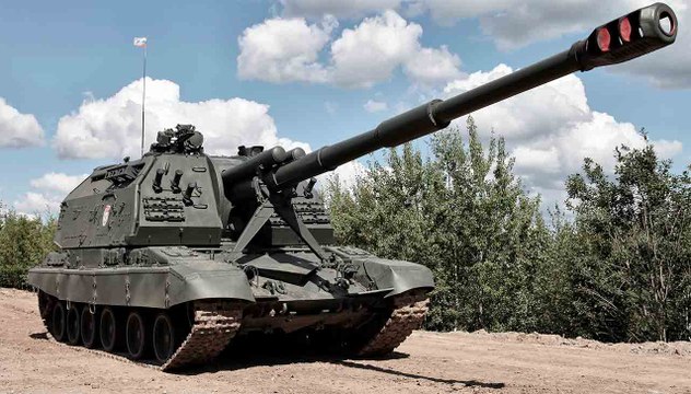 Ukrainische Drohne zerstört russische Msta-S-Haubitze in präzisem Angriff – Video veröffentlicht