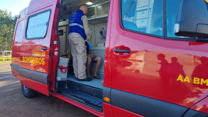 Menino de 13 anos cai de bicicleta e é atendido pelo Siate