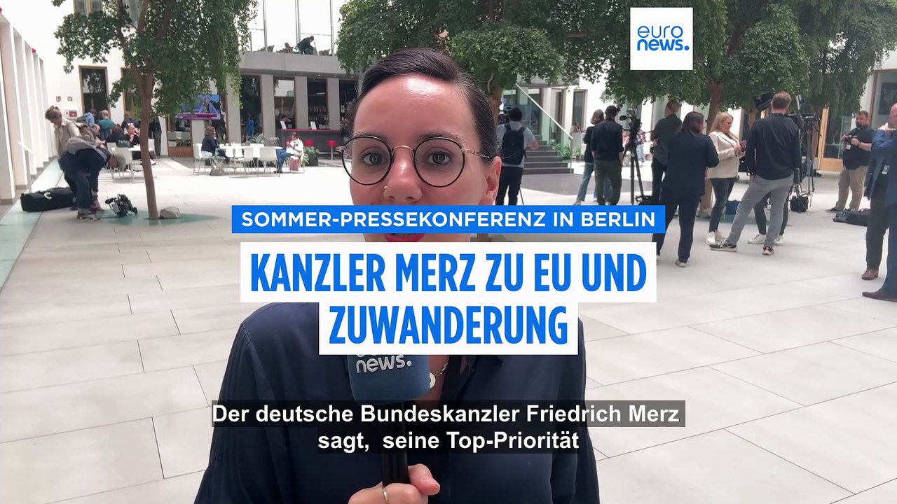 Merz kritisiert EU - und will Deutschland aus der Rezession führen