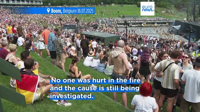 Belgium's Tomorrowland festival opens after massive fire destroyed main stage