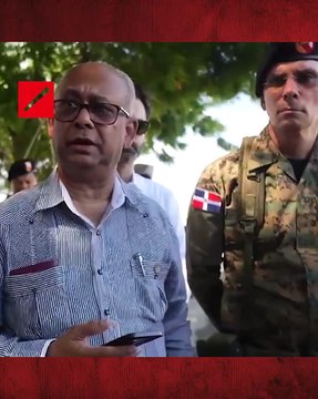 Secretario de la OEA y mandos militares dominicanos recorren la frontera