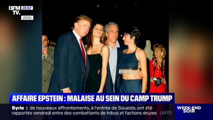 Affaire Epstein : malaise au sein du camp Trump - 18/07