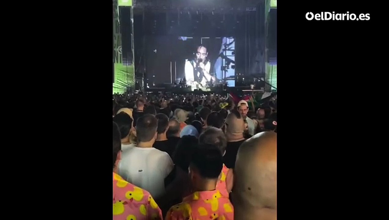 El discurso de Santi Balmes desde el FIB: "Lo que está sucediendo en Gaza es un genocidio"