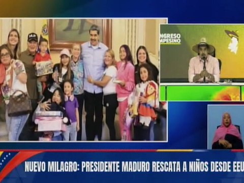 Pdte. Maduro: Hemos rescatado del secuestro a los 252 venezolanos secuestrados en marzo