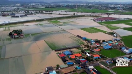 Güney Kore'de sel felaketi: 4 ölü