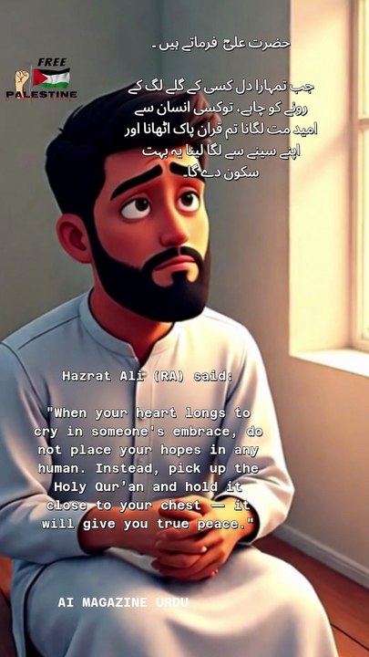 Hazrat Ali (RA) Deep Islamic Wisdom #HazratAliRA #IslamicQuotes #HazratAli #Quote #IslamicWisdom