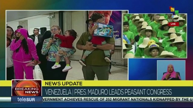 President Nicolas Maduro leads Venezuelan Peasant Congress