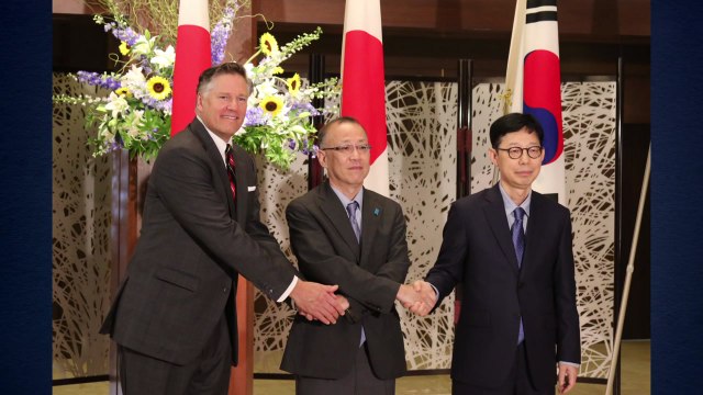 한미일 외교차관회의...북핵 대응 안보협력 약속 / YTN