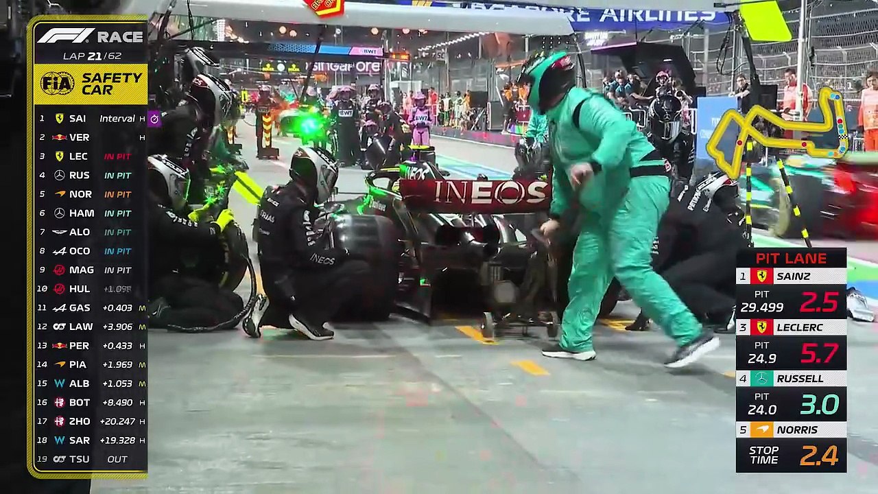 Race Highlights | 2023 Singapore Airlines Singapore Grand Prix