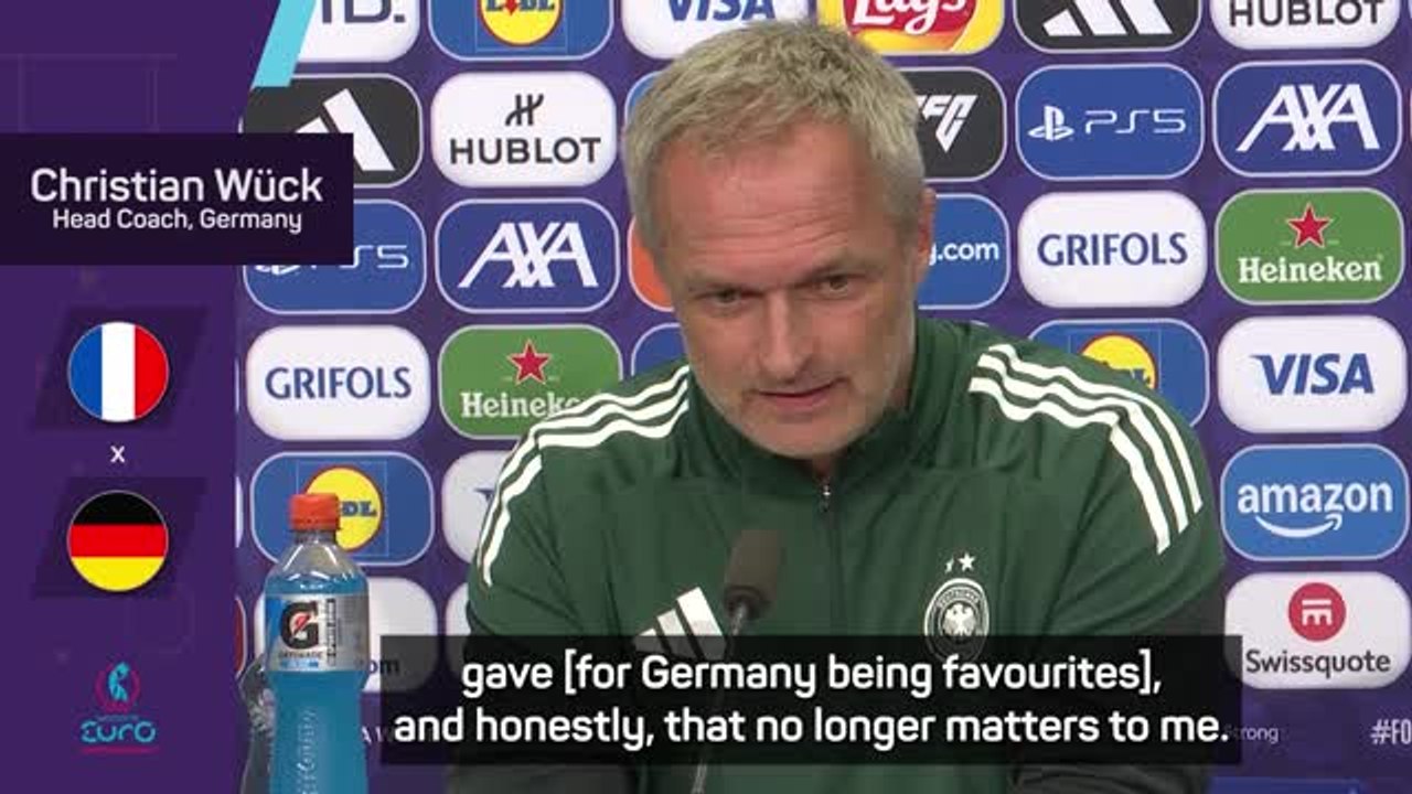 Wuck reiterates France are favourites despite Bonadei backlash