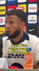 'No pienso en otra cosa que no sea que no sea salir campeón'.- Pedro Vite, en su presentación co (1)