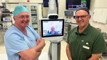 Telehealth surgery technology saves life in Queensland public hospital