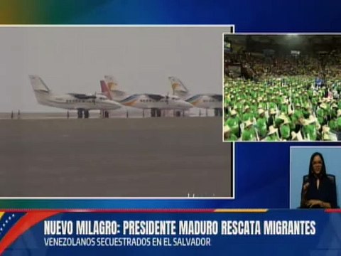 Pdte. Maduro: Venezolanos secuestrados ¡Han llegado a la patria!