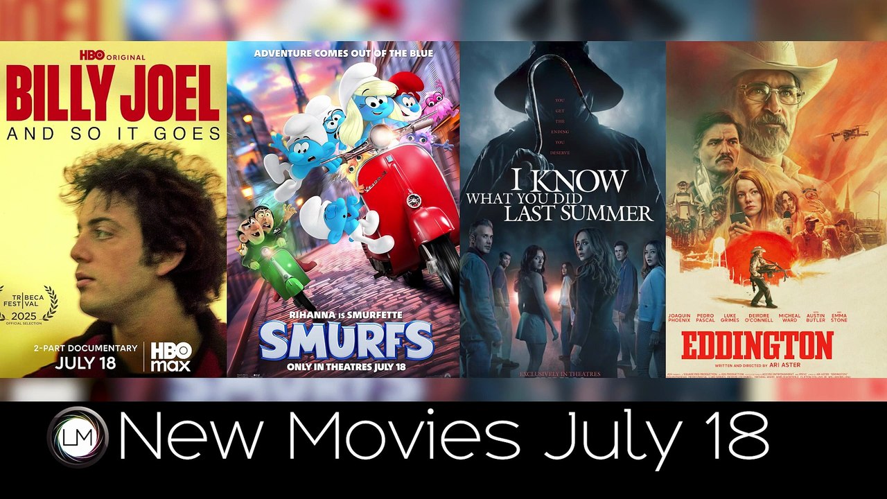 New Movies: Billy Joel: And So It Goes, Eddington, I Know What You Did Last Summer, and Smurfs