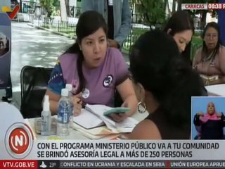 MP alcanzó cifra récord de atención de más de 3 millones de personas mediante la justicia de calle