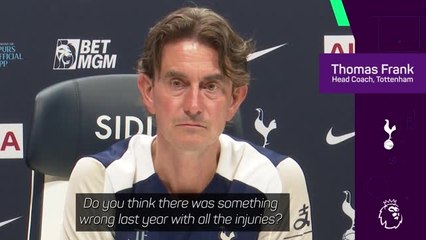 Tottenham must learn from last season's mistakes - Frank