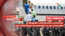 Pueblo salvadoreño se solidarizó con los migrantes venezolanos secuestrados