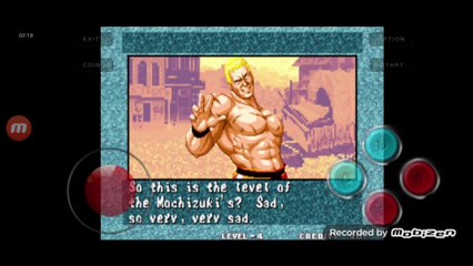 Fatal Fury 3 Geese Howard vs Sokaku Mochizuki luta completa