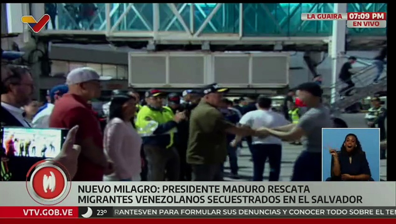 Liberados 252 venezolanos de campos de concentración de El Salvador