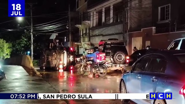 Se registra un accidente de tránsito frente al Instituto Nimia Baquedano de la Villa Olímpica en TGU