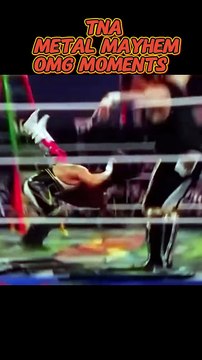 TNA Metal Mayhem Omg Moments #wwe #tna #prowrestling #fyp
