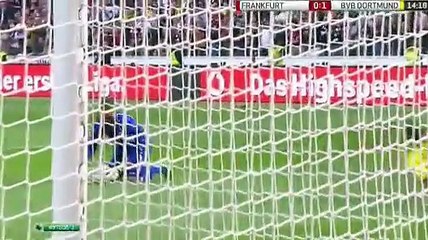 Eintracht Frankfurt 1-2 Borussia Dortmund - Goals and Highlights (1/9/2013)