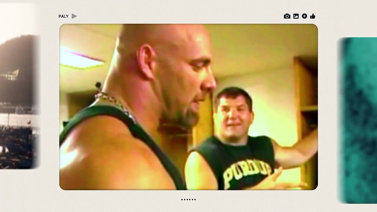 Bill Goldberg in WCW Power Plant... 1997