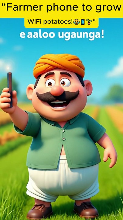 Kisan Ne Mobile Se Ugaye Aloo? 😂📱 | Funny Farmer Story |